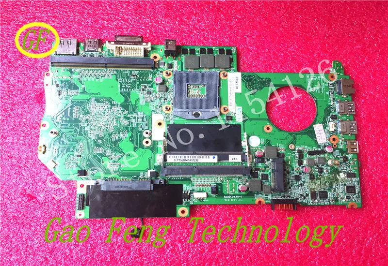 Оптовая продажа материнская плата для ноутбука Clevo P150HM P151HM1 6 71 X5100 D03 HM65 DDR3