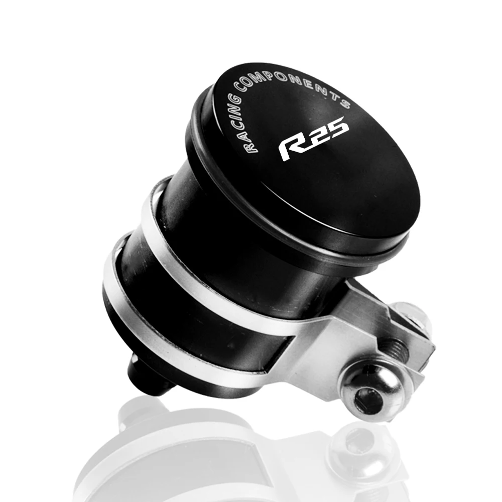 

Motorcycle Rear Brake Fluid Reservoir Clutch Tank Cylinder Master Oil Cup Cover for yamaha YZF R25 YZF-R25 2015 2016 2017 2018