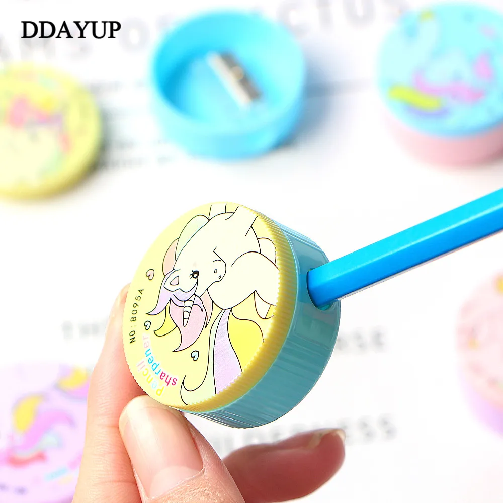 2 шт. милые пластиковые точилки для карандашей Kawaii С мультяшным единорогом