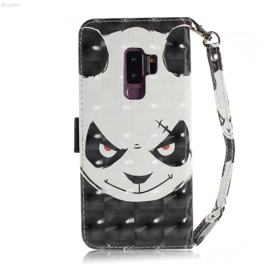 Флип чехол бумажник для samsung Galaxy S9 S 9 G960F G960F/DS Чехлы плюс G965F G965F/DS кожаный телефон |