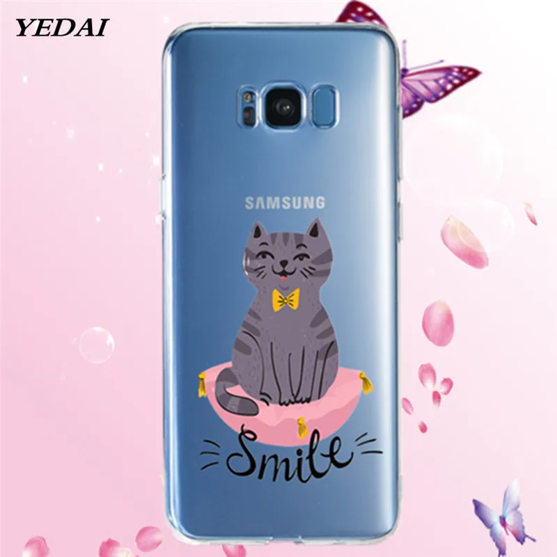 YEDAI рисунком ТПУ силиконовый чехол для телефона samsung Galaxy j6 2018 j8 J4 J3 j7 A5 A7 A8 A6 плюс S9 s8