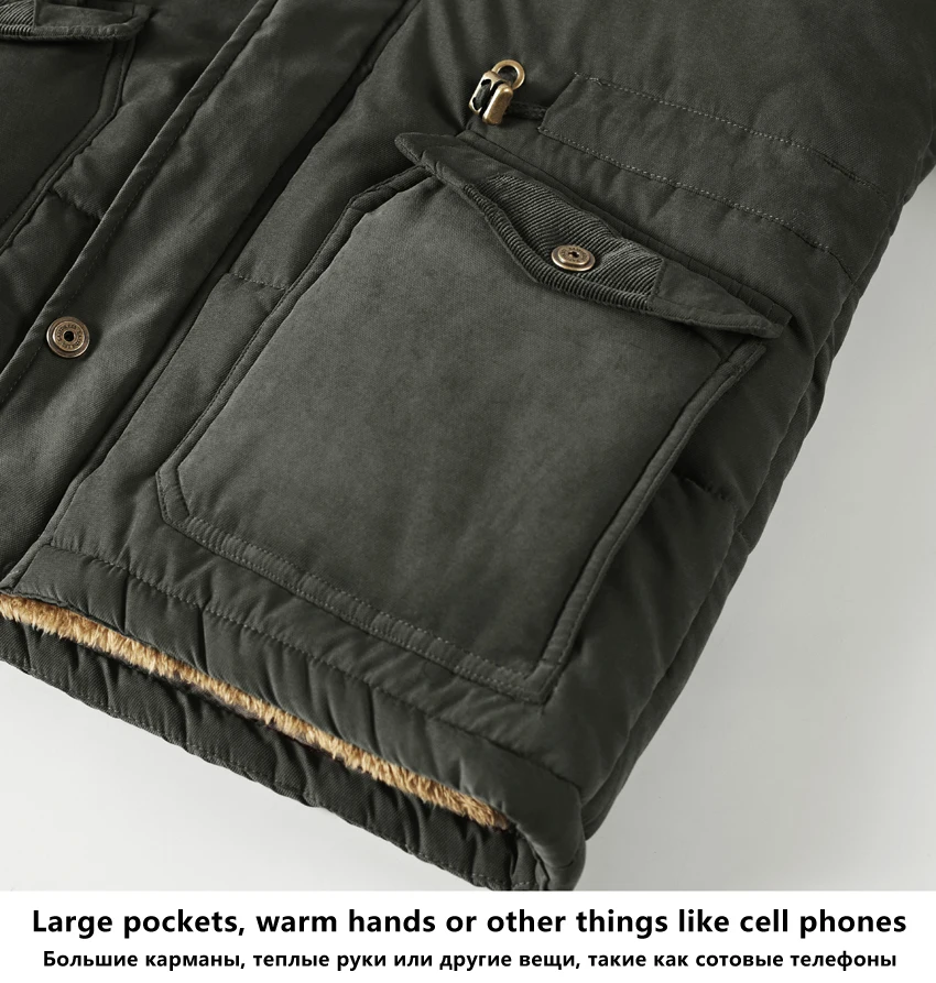 Зимняя мужская куртка 6XL 7XL 8XL, толстая теплая парка, пальто, повседневная флисовая меховая ветровка с капюшоном, военные куртки, мужская верхняя одежда