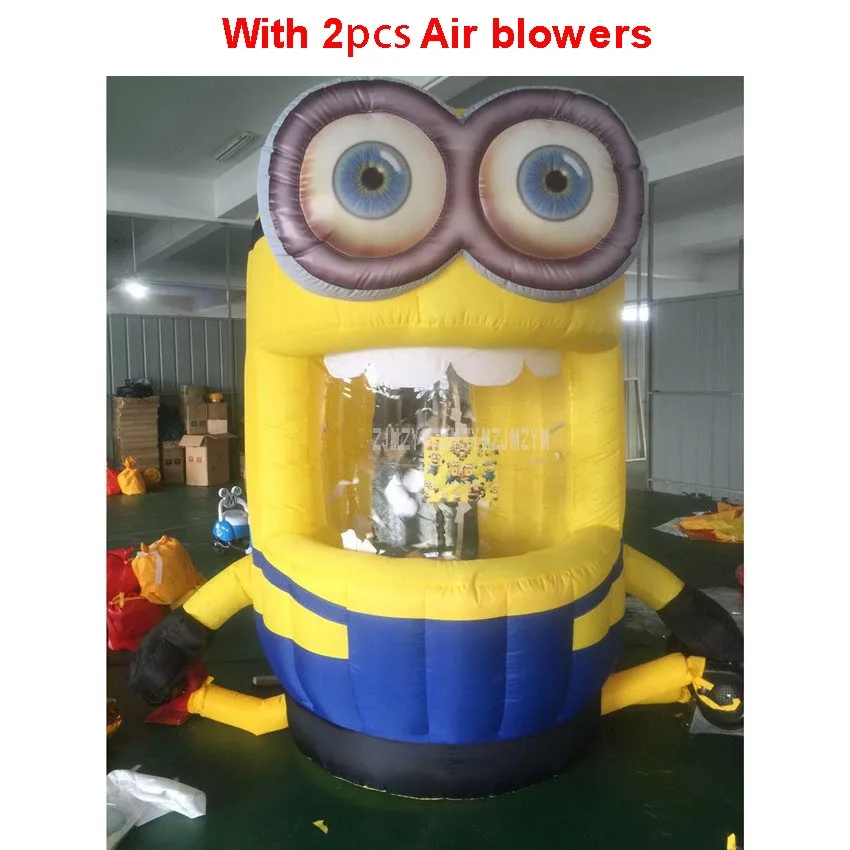 Надувной воздушный шарик из ткани Оксфорд с милым мультяшным рисунком для