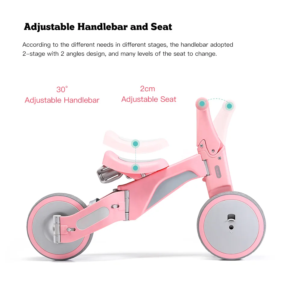 Детский деформируемый балансировочный автомобиль Tricycle2 в 1 для езды и скольжения, двухрежимный деформируемый двухрежимный велосипед для детей, уличная езда на игрушках