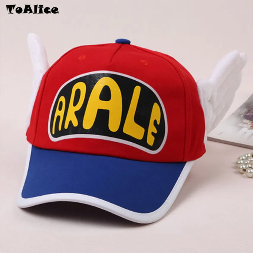 Японский аниме милый Dr. Slump Arale Angel Wings аниме шляпы для косплея Лето оберточная Стеклопластиковая для взрослых Размер