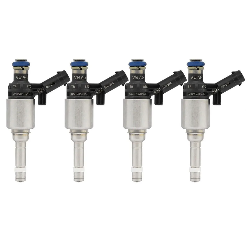 [Комплект из 4 х] creditparts Топливная форсунка 0261500076 для Audi A4 A5 A6 TT Q3 Q5 Volkswagan Tiguan CCTA EOS CC