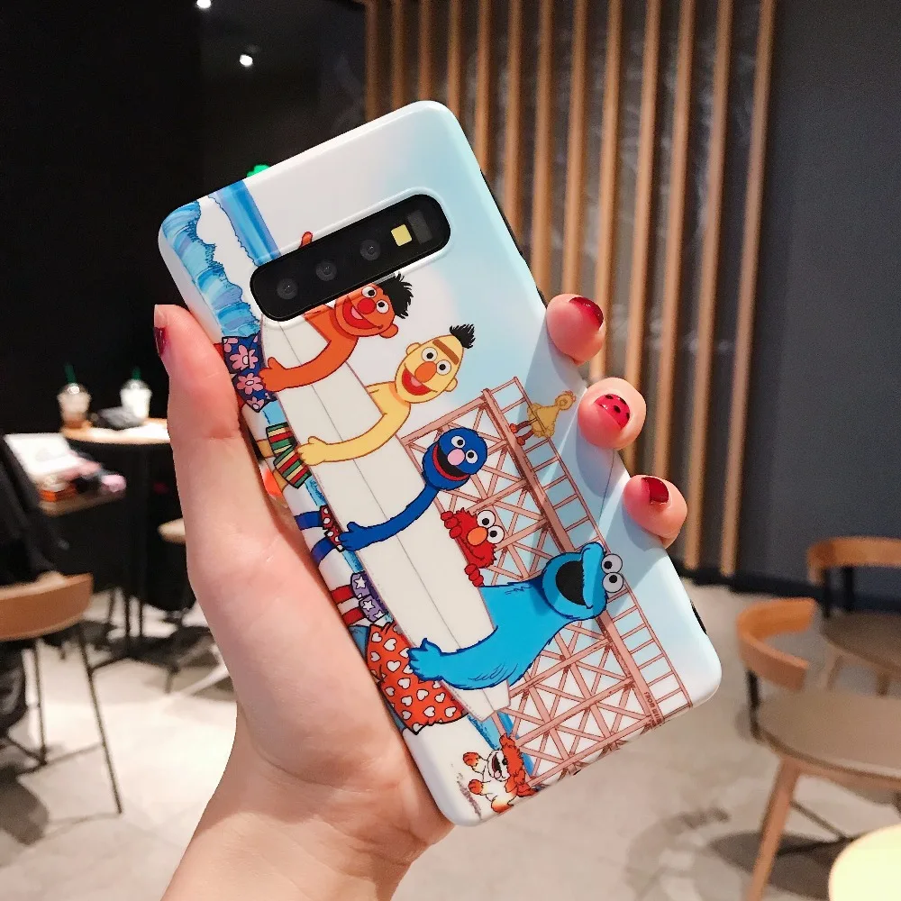 Skateboard Sesame Street for Huawei nova2s Glory 10 mate10 p20 soft shell phone case Nova 4 mate20pro mate20 mate20x |