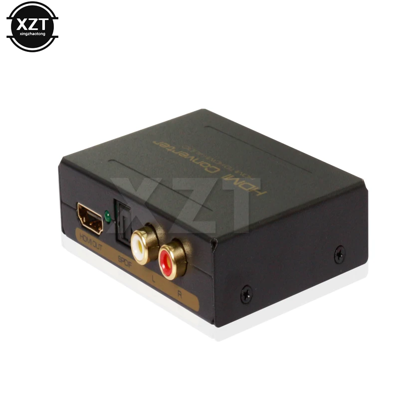 Новейший популярный аудио экстрактор HDMI + SPDIF RCA L/R преобразователь оптический
