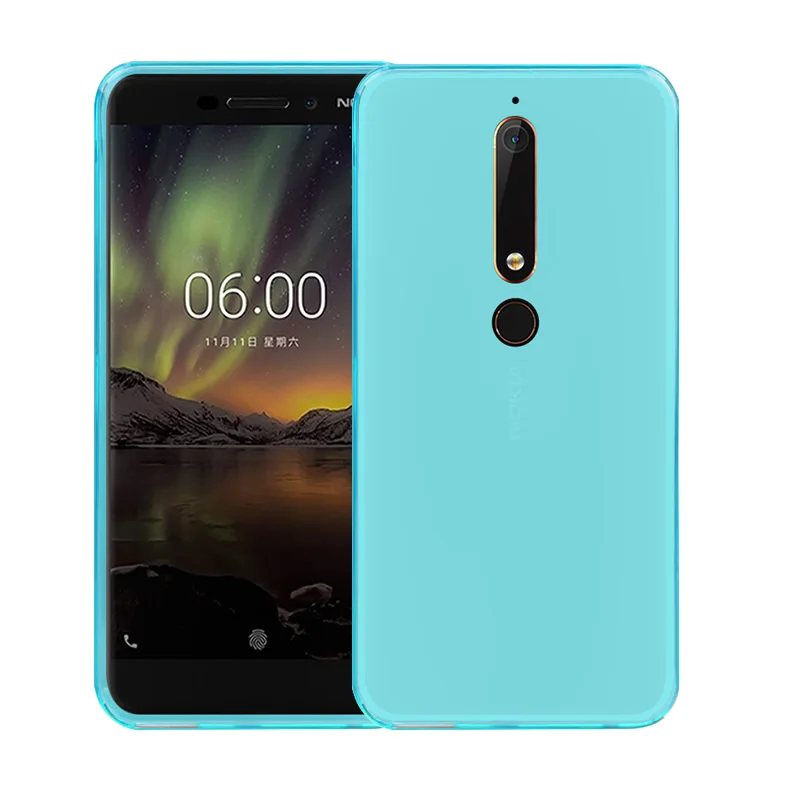 Cover For Nokia 6 2018 Case TPU Soft 6.1 TA-1068 TA-1050 TA-1043 TA-1016 TA-1045 |