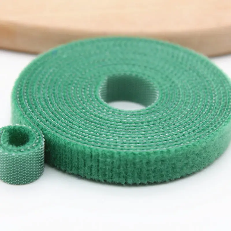10MM green 2yards 2 ярдов/рулон 10 мм нейлоновая наклейка клейкие крючки петли крепеж лента рюкзак для одежды дома самошитье ремесло DIY аксессуары - Цвет: 10MM green 2yards