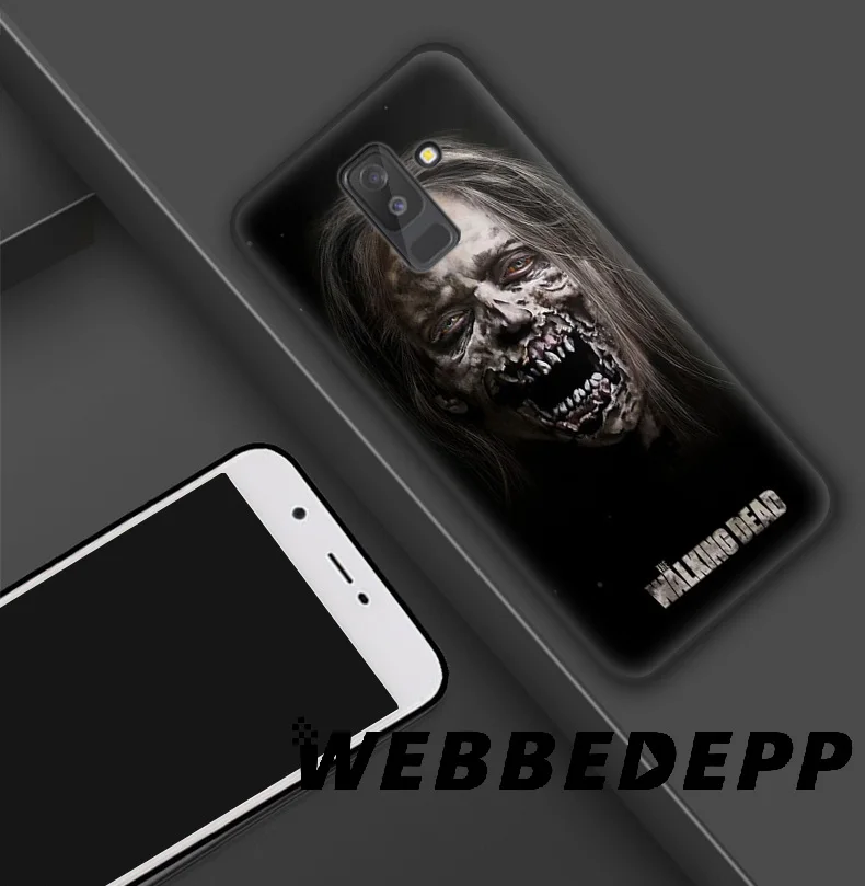 WEBBEDEPP The Walking Dead Soft TPU Silicone Case for Samsung Galaxy S10 S10e S9 S8 Plus S7 S6 Edge & J6 |