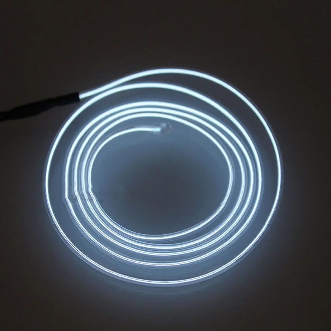 2 м DC 12 В 360 градусов Автомобильный светодиодный белый Холодный светильник ing