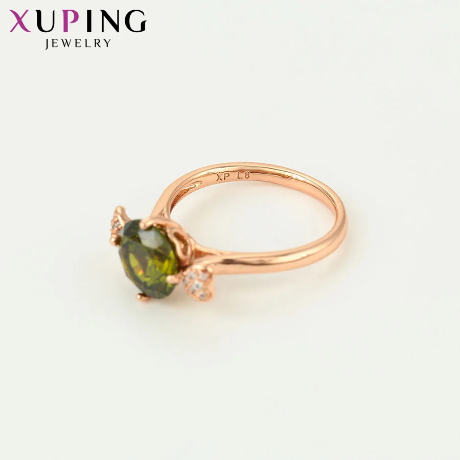 Xuping Fashion Circle Style Ring Rose Gold Color Plated Exquisite Cute Jewelry for Women Valentine's Day Gifts 15577 | Украшения и