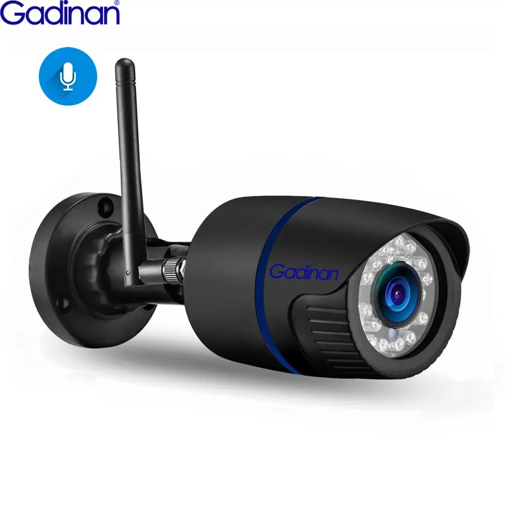 Беспроводная камера видеонаблюдения Gadinan HD 1080P 720P слот для sd карты аудиокамера 2
