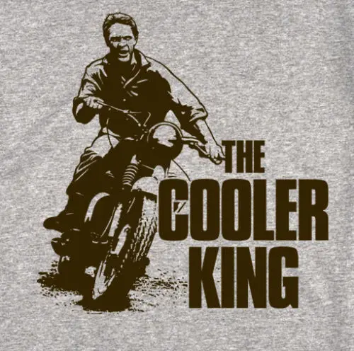 Мужская и мужская рубашка в стиле ретро Cooler King Классическая мотоциклетная