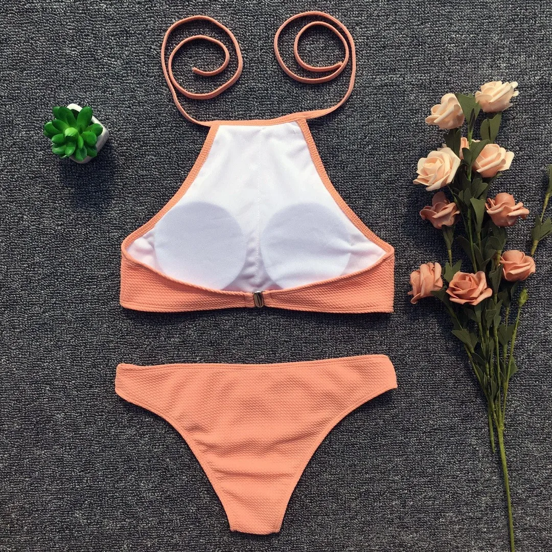 2019 новый летний сексуальный женский костюм из двух предметов бикини купальник