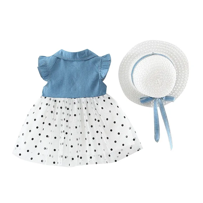 Летнее Повседневное платье для маленьких девочек детское в стиле пэчворк с