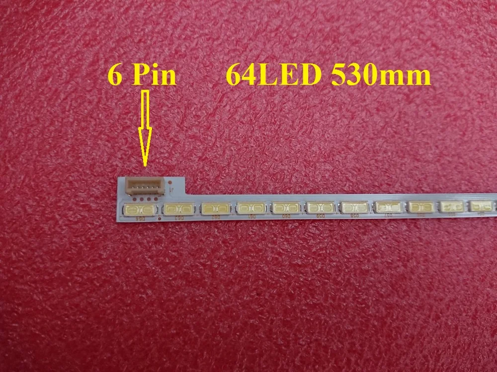 

64LED 530mm LED strip for 42LS5600 LG Innotek 42Inch 7030PKG 64EA 74.42T23.001 AUO TOSIBIA AU T420HVN01.1 T420HW06 T420HW04