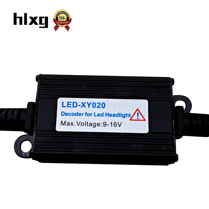 2 шт. H11 H4 H7 LED 9006 9005 фара Canbus комплект проводки Компьютер Предупреждение об ошибке
