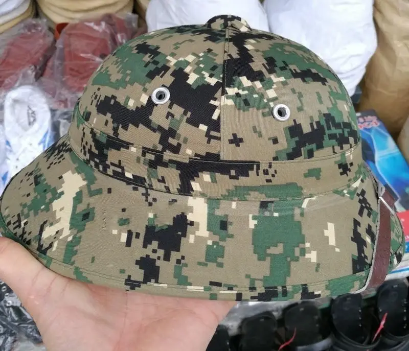 Вьетнамская армейская шляпа NVA VIETCONG VC PITH HELMET EXPLORER камуфляжная кепка со звездой |