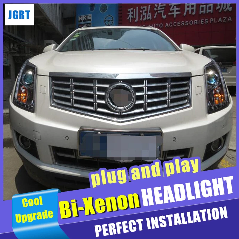 2010 2015 2016 стайлинга автомобилей для Cadillac SRX от АТС ХЦ передних фар сборки
