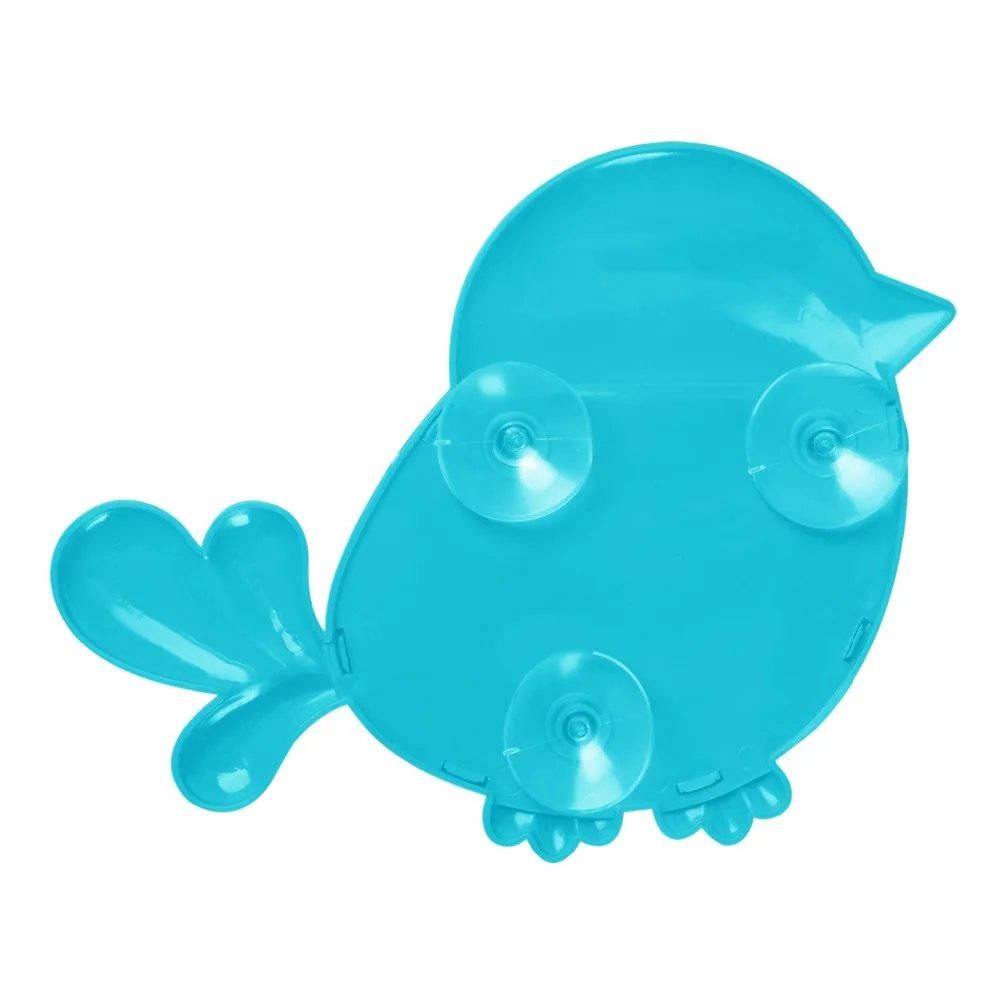 Пластиковый милый синий фиолетовый с рисунком птицы держатель зубной щетки