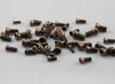 Новые настоящие Parafusos винты Torx M2 M2.5 M3 M3.5 M4 лезвие резак бар головка винт вставка