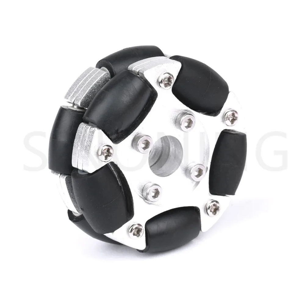 

58mm metal aluminium alloy Omni Wheel for robot kit omnidirectional