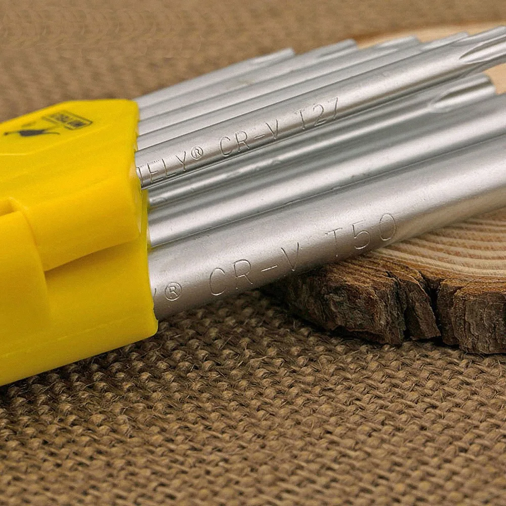 9 шт. шестигранный ключ с шестигранной головкой L Тип отвертка двухконцевый набор