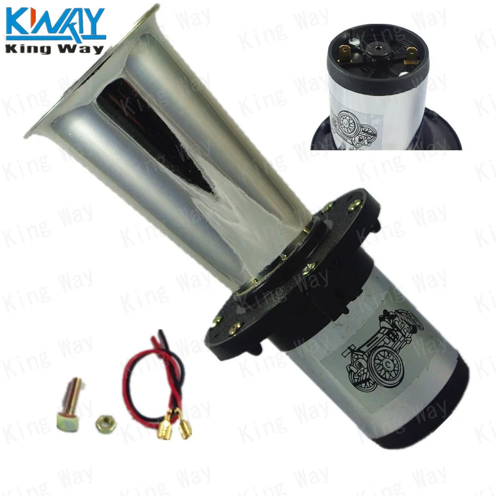 Бесплатная доставка-King Way-в виде бабочек новинка 12V хром AOOGA OOGA AHOOGA громкий
