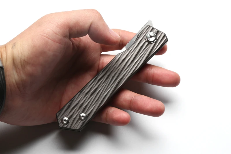Два солнца TS33 D2 лезвие шариковый brearing складной нож titanium Тактический Кемпинг