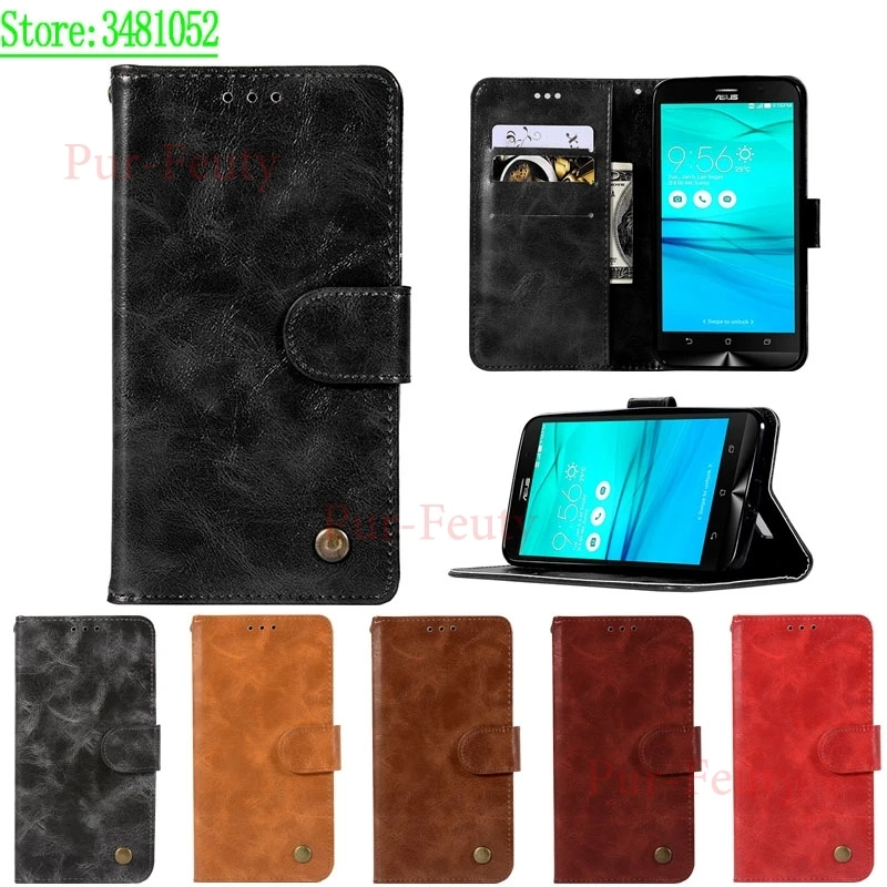 Для ASUS ZB551KL Zenfone Go ТВ ZB551 ZB 551 KL 551KL кейс чехол для телефона из искусственной кожи для ASUS X013D XO13D ASUS_X013D чехол с откидной крышкой