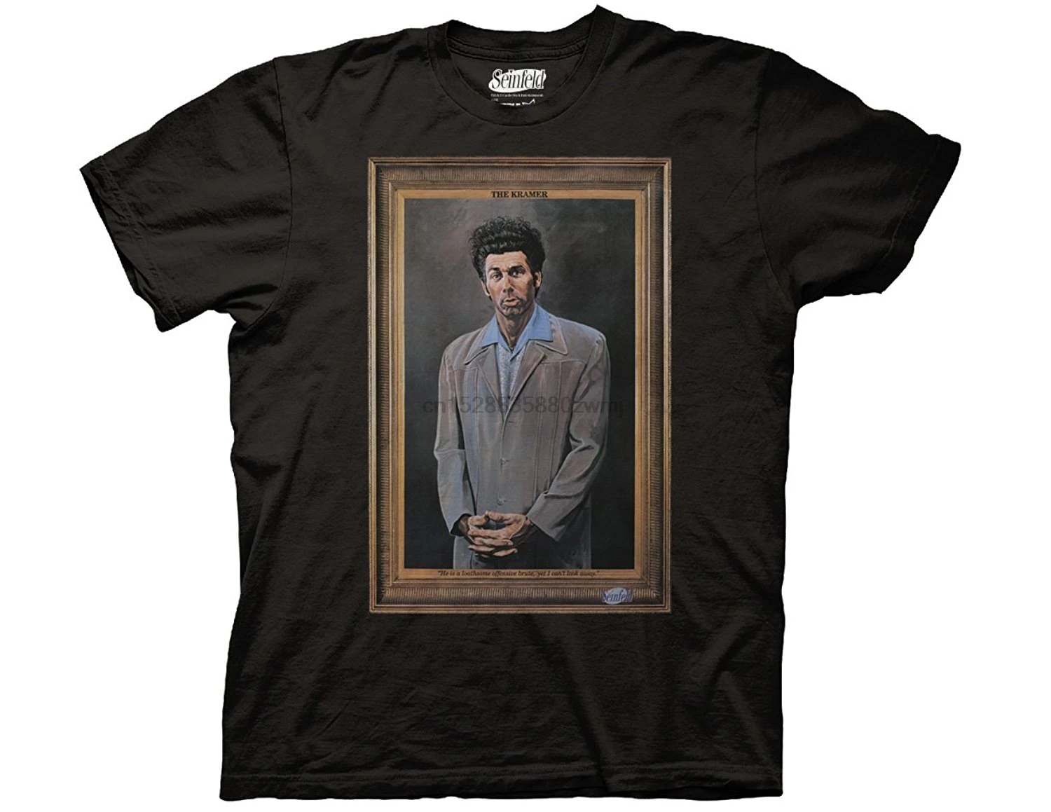 Ripple Junction Seinfeld Kramer взрослая футболка Новая модная футболка мужская хлопковая модная мужская футболка с круглым вырезом