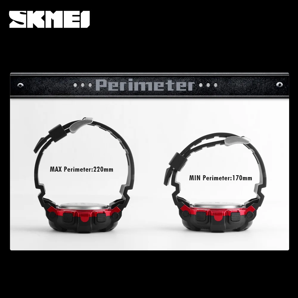 

SKMEI Brand Men Sports Outdoor Watches 50M Waterproof LED Digital Watch Dive Shock Military Wristwatches 1243 Free Dropshipping