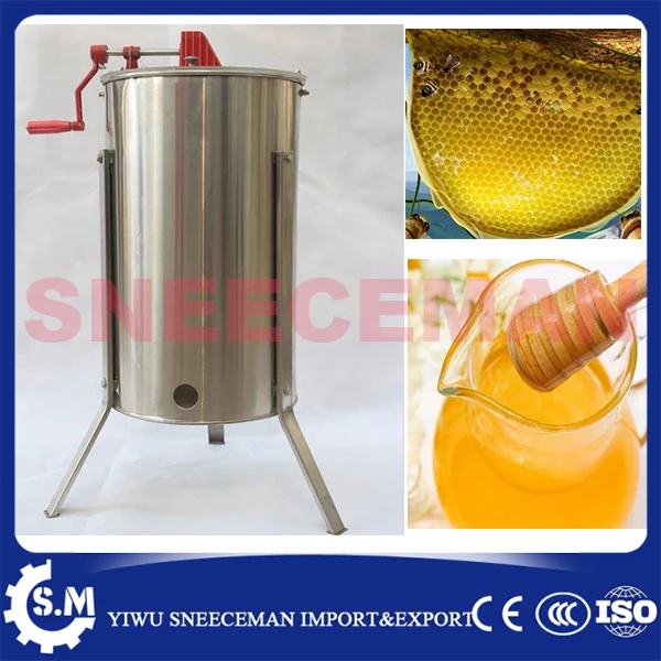 

304 stainless steel manual two-box shaker honey extractor extraction machine