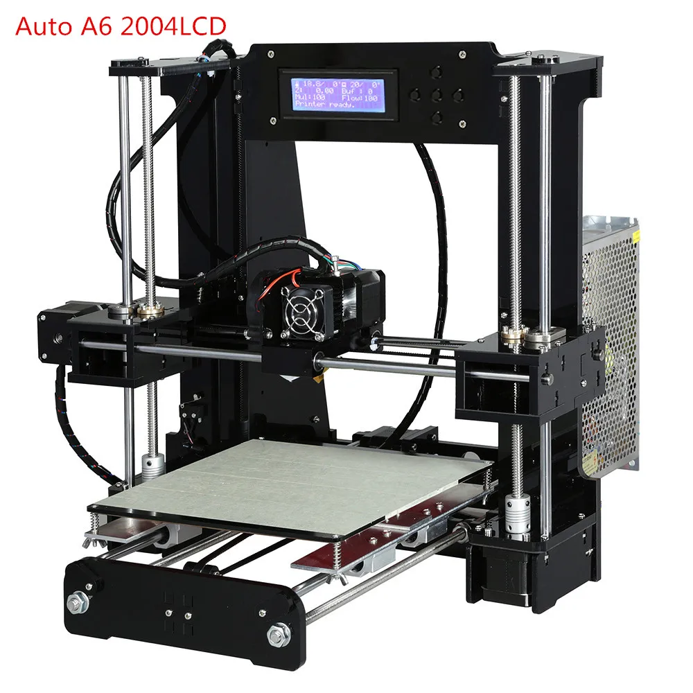 Anet A8 A6 автоматический 3d Принтер Высокоточный принтер Набор DIY дешевый 3D