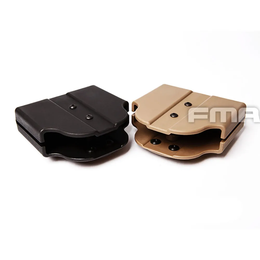 

FMA Double Magazine Case Pouch Belt Model BK TB1239-BK/DE Free Shipping