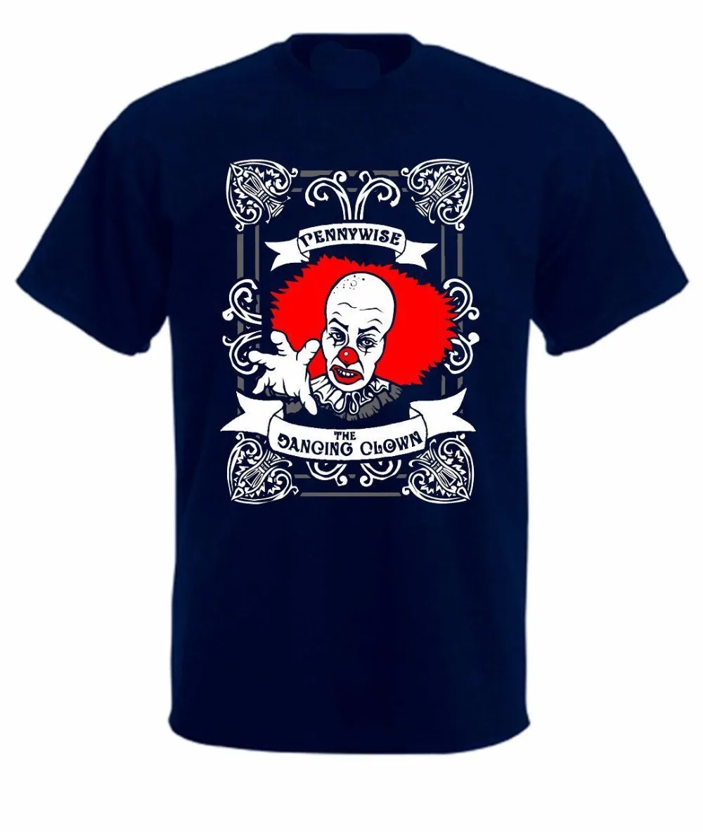 Модные футболки с изображением танцующего клоуна It футболка фильма стивен кинг