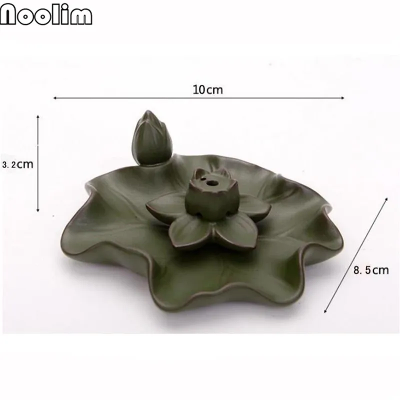 Многоразовая ароматическая Горелка Lotus Backflow керамический держатель для ладана