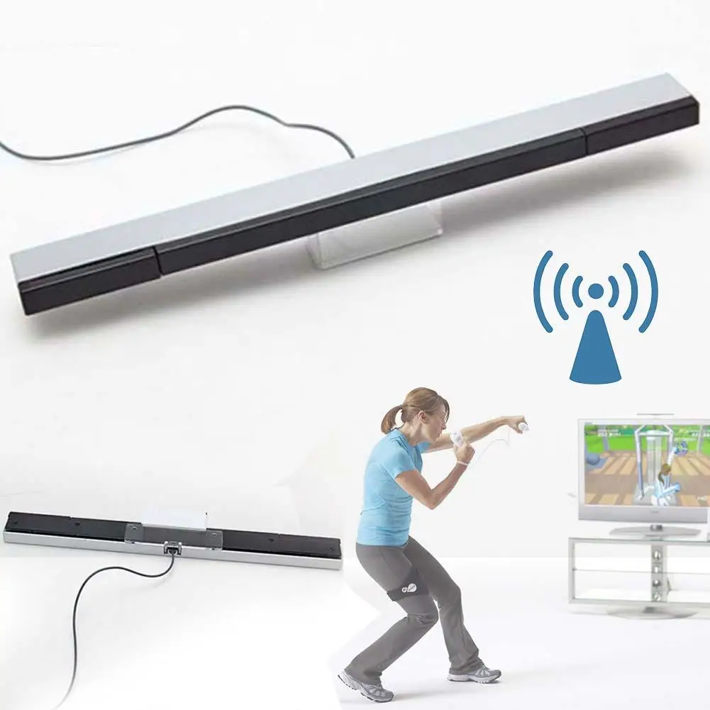 Новый Проводной инфракрасный датчик ИК сигнала/приемник для Nitendo Wii Пульт