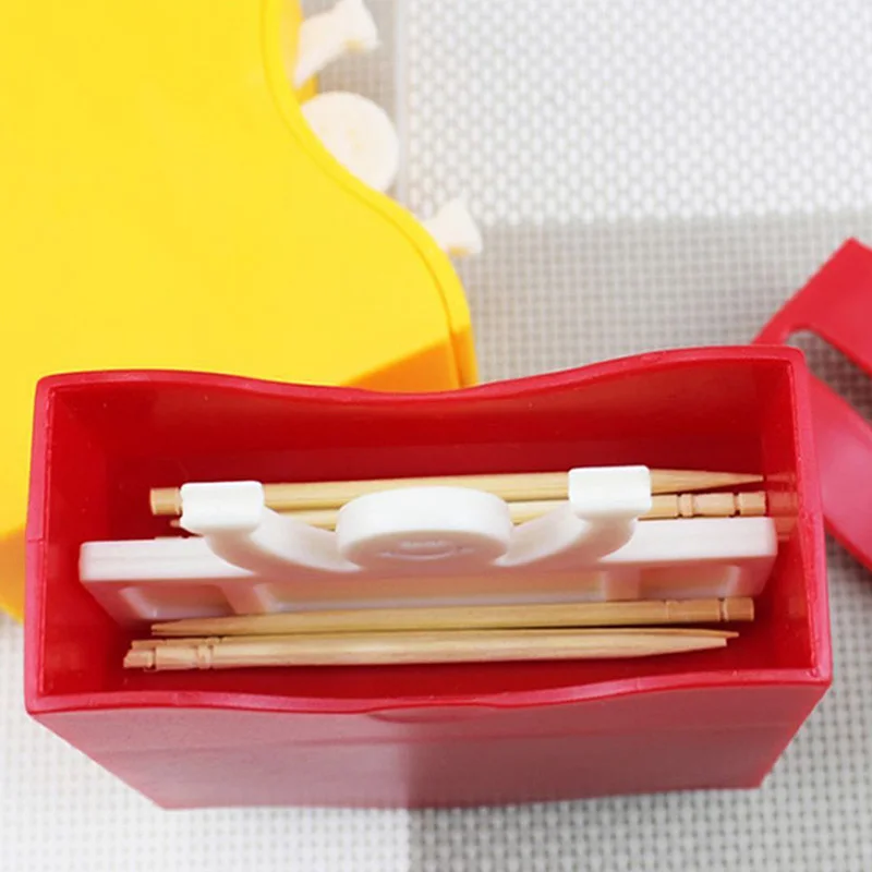 1 шт. подъема человека Тип Диспенсер Для Зубочисток Автоматическая зубочистки