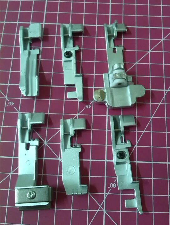 Певец сергер оверлок 6 прижимная лапка для 14CG754 14SH654 14U555 14U557 Consew 14TU 14hd854 14sh754