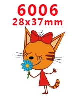 PR-6006 Наборы для творчества Герой мультфильма с плоской задней частью Плоские наклейки 30 штук. PR-5997-6017 - Цвет: PR-6006