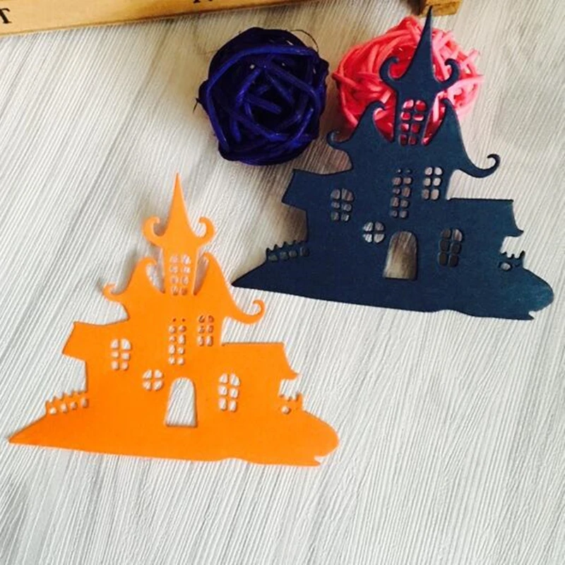 

SCD451 Castle Metal Cutting Dies For Scrapbooking Stencils DIY Album Cards Decoration Embossing Folder Craft Die Cuts Template