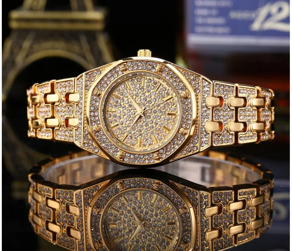 Топ дизайнерский бренд женские часы хит продаж 2019 товары алмазные