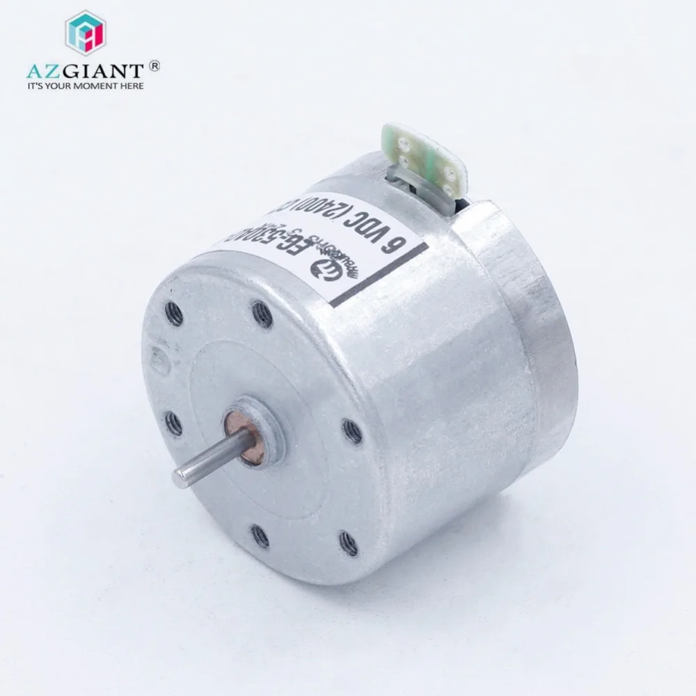 AZGIANT EG-530AD-6F 6 в микро DC двигатель аудиовизуальных автомобилей магнитофон двигатель 12600 об./мин бытовой рекордер мотор(EG-530AD-2F CCW CW