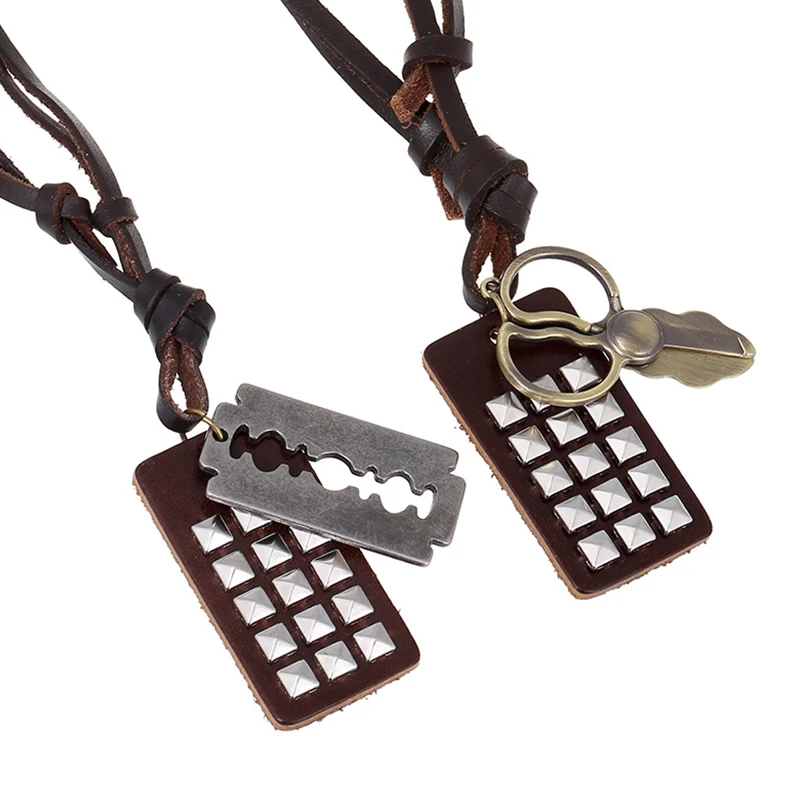 Мужская Регулируемая брошь в виде ножниц Эдварда из латуни и сплава|nail necklace|scissor