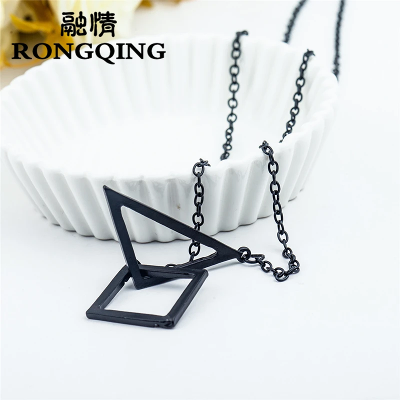 1 шт. геометрическое ожерелье RONGQING оптовая продажа горячая Распродажа новые