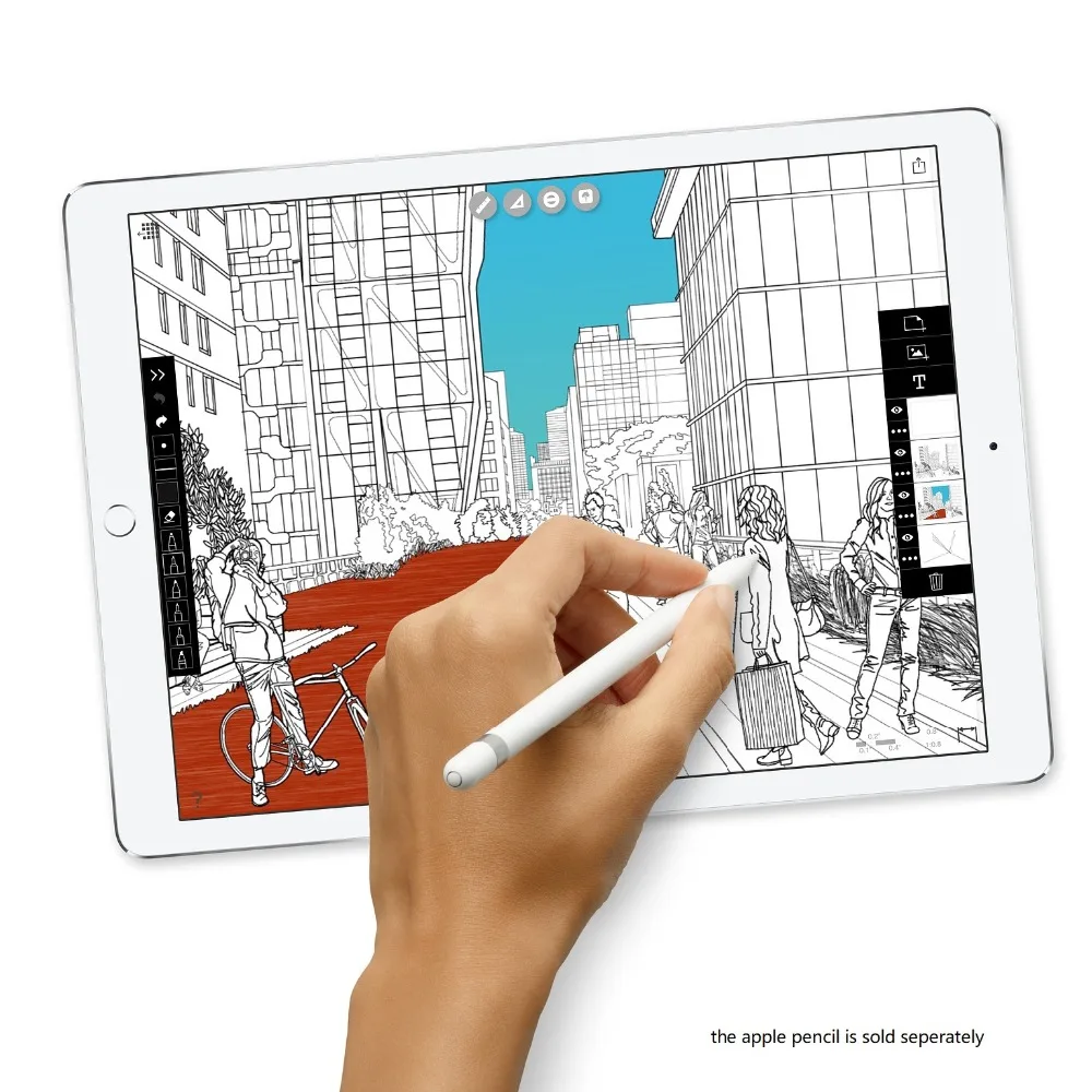 Задняя камера Apple iPad Pro10.5 &quot12 МП фронтальная 7 мп поддержка Pencil и AR IOS Tablet|Планшеты|