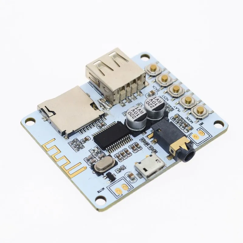 Аудиоприемник Bluetooth MP3 декодирование USB TF карта выходного уровня вещания перед